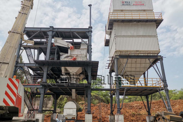 在建的新型制砂生產(chǎn)線 在建的新型制砂生產(chǎn)線